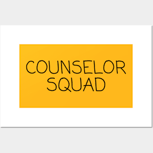 Counselor Squad Posters and Art